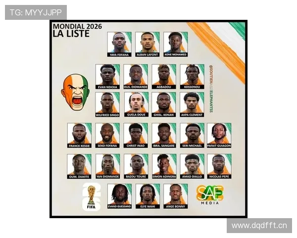 2026世界杯科特迪瓦队阵容预测 非洲象能否重现黄金一代辉煌